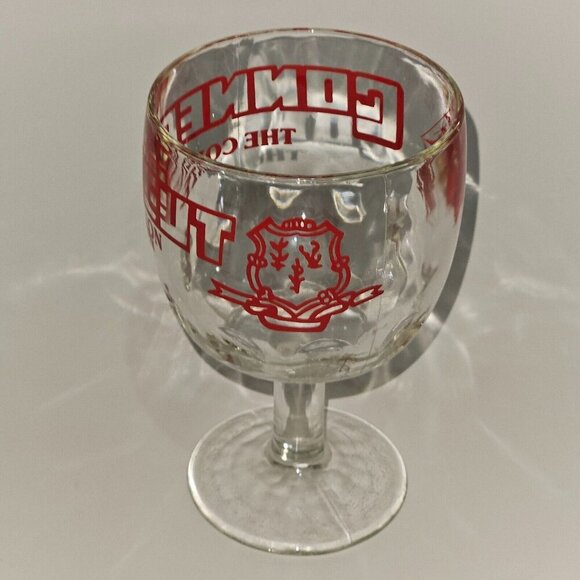Connecticut The Constitution State Glass Goblet Souvenir Cup USA - Picture 3 of 8